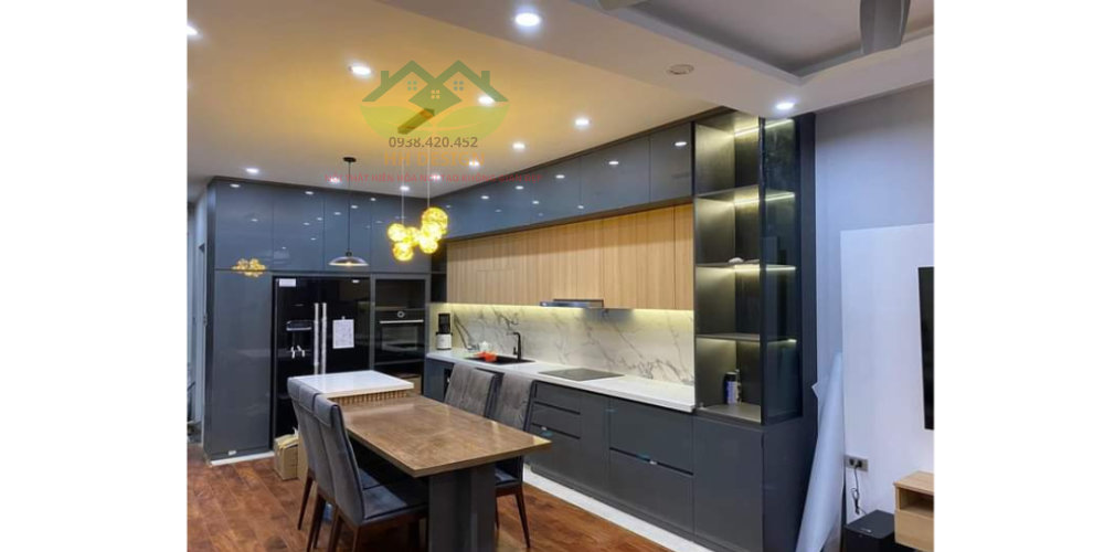 tủ bếp nhựa vincoplast