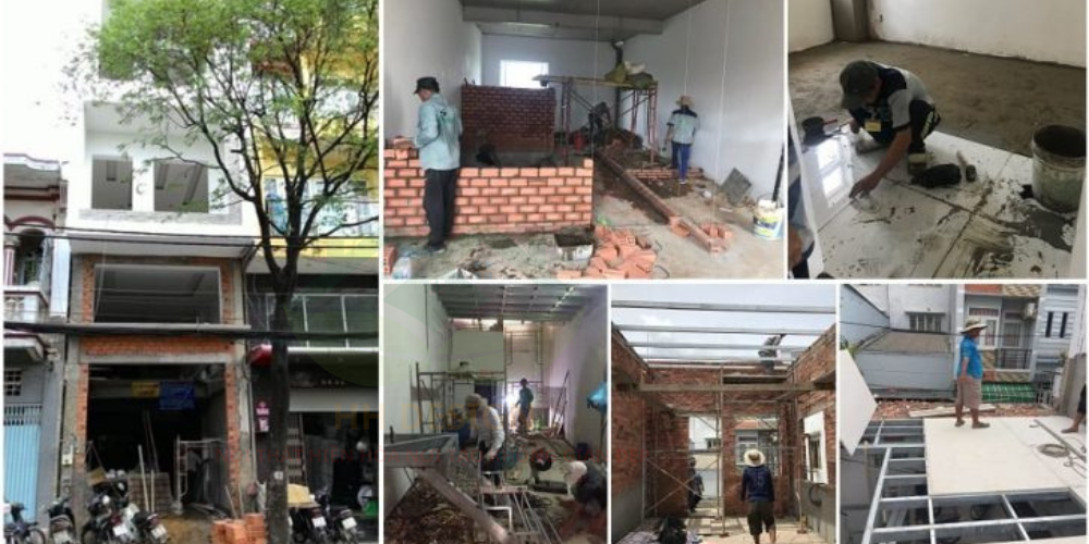 quy trình thi công sữa chữa cải tạo nhà cấp 4