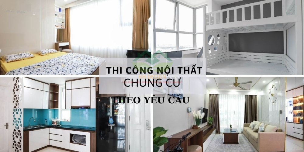 thi công nội thất chung cư theo yêu cầu